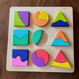 Lovevery Colorful Wooden Puzzle